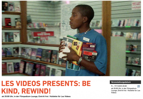 Flyer les Videos Filmpodium